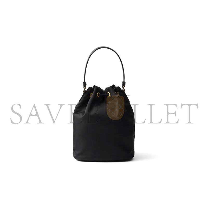 Pra*a duet re-nylon bucket bag 1bh038 (22.5*17.5*12cm)